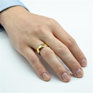 Klasik 8mm. Bombeli Erkek Alyans