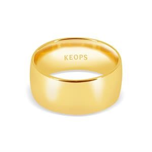 Klasik 9mm. Bombe1li Erkek Alyans