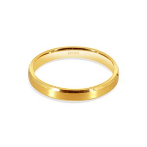 Lazer Kesim Vintage Altın Alyans Modeli Kadın