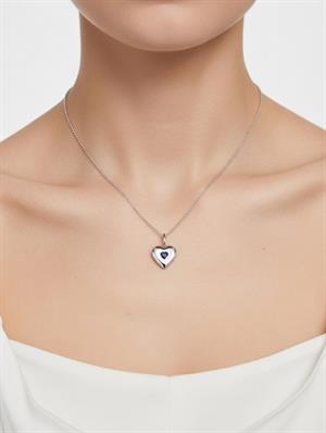 Mavi Topaz Taşlı Aralık Ayı Doğum Kolyesi - 900912