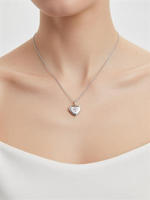 Pembe Turmalin Taşlı Ekim Ayı Doğum Kolyesi - 900910