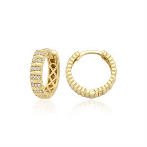 Pırlanta Antique Halka Küpe