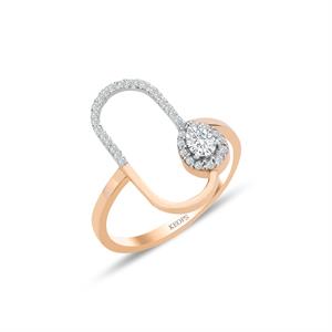 Pırlanta Damla Nemesis Yüzük - IDL Sertifikalı