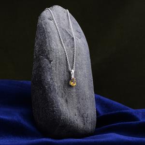 Pırlanta Damla Sitrin LEA Kolye