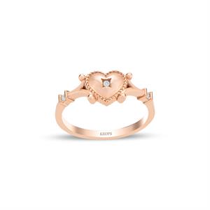 Pırlanta Kardia Yüzük - IDL Sertifikalı