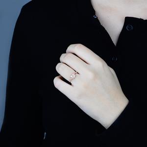 Pırlanta Kardia Yüzük - IDL Sertifikalı