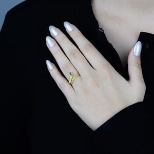 Pırlanta Medusa Yüzük - IDL Sertifikalı