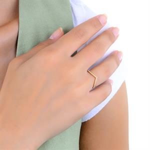 Pırlanta Nemesis Yarımtur Yüzük - IDL Sertifikalı