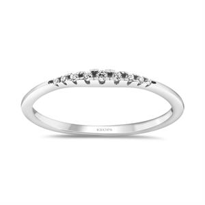 Pırlanta Süzme Yarımtur Yüzük