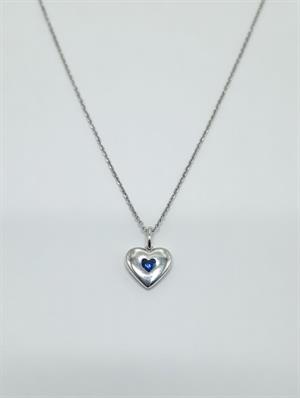 Safir Taşlı Eylül Ayı Doğum Kolyesi - 900909