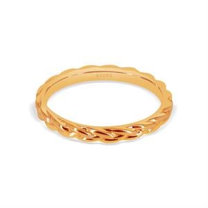 Sevgi Bağı Vintage Altın Alyans Kadın Modeli