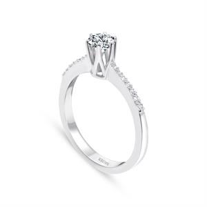 Toplam 0.44 Karat Pırlanta Tek Taş Yüzük - IDL Sertifikalı