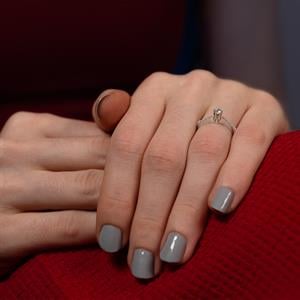 Toplam 0.29 Karat Pırlanta Tektaş Yüzük - IDL Sertifikalı