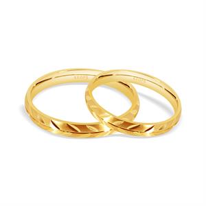 Virginia Vintage Altın Alyans Kadın Modeli