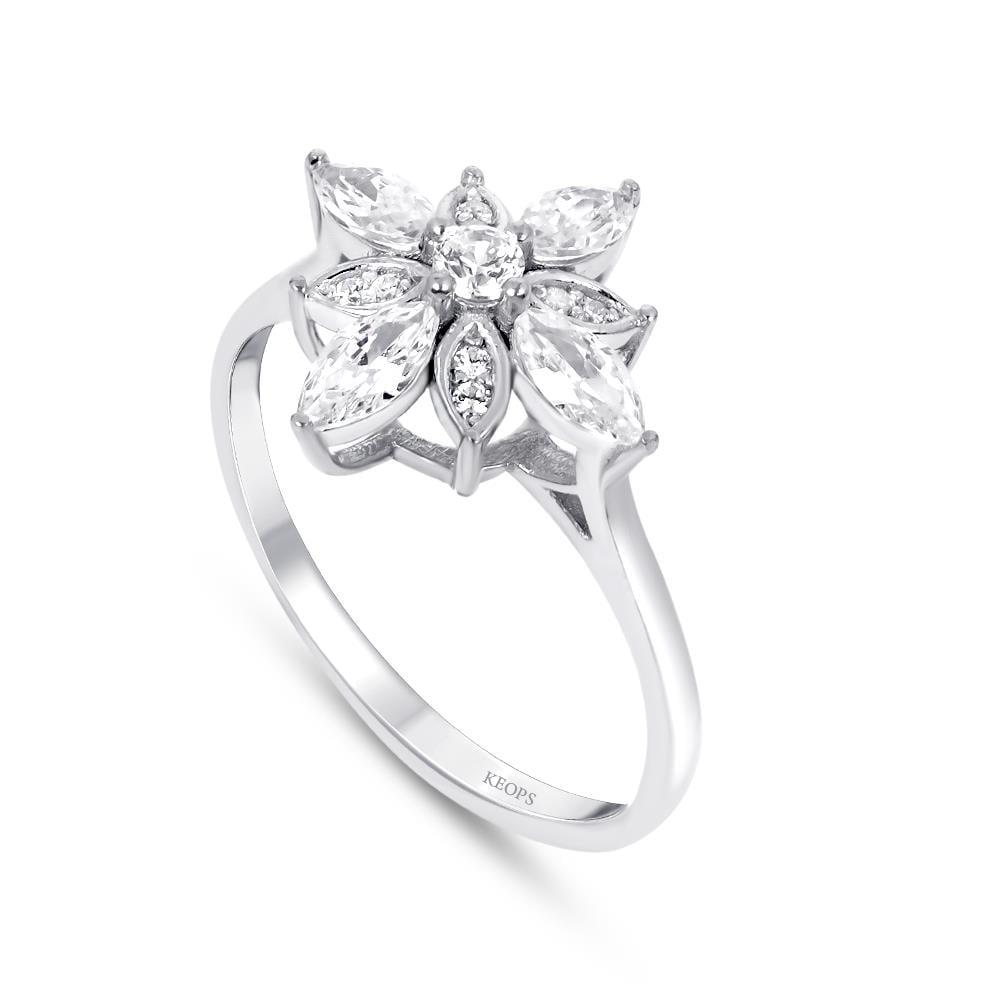 0.11 Karat Fantezi Pırlanta Yüzük