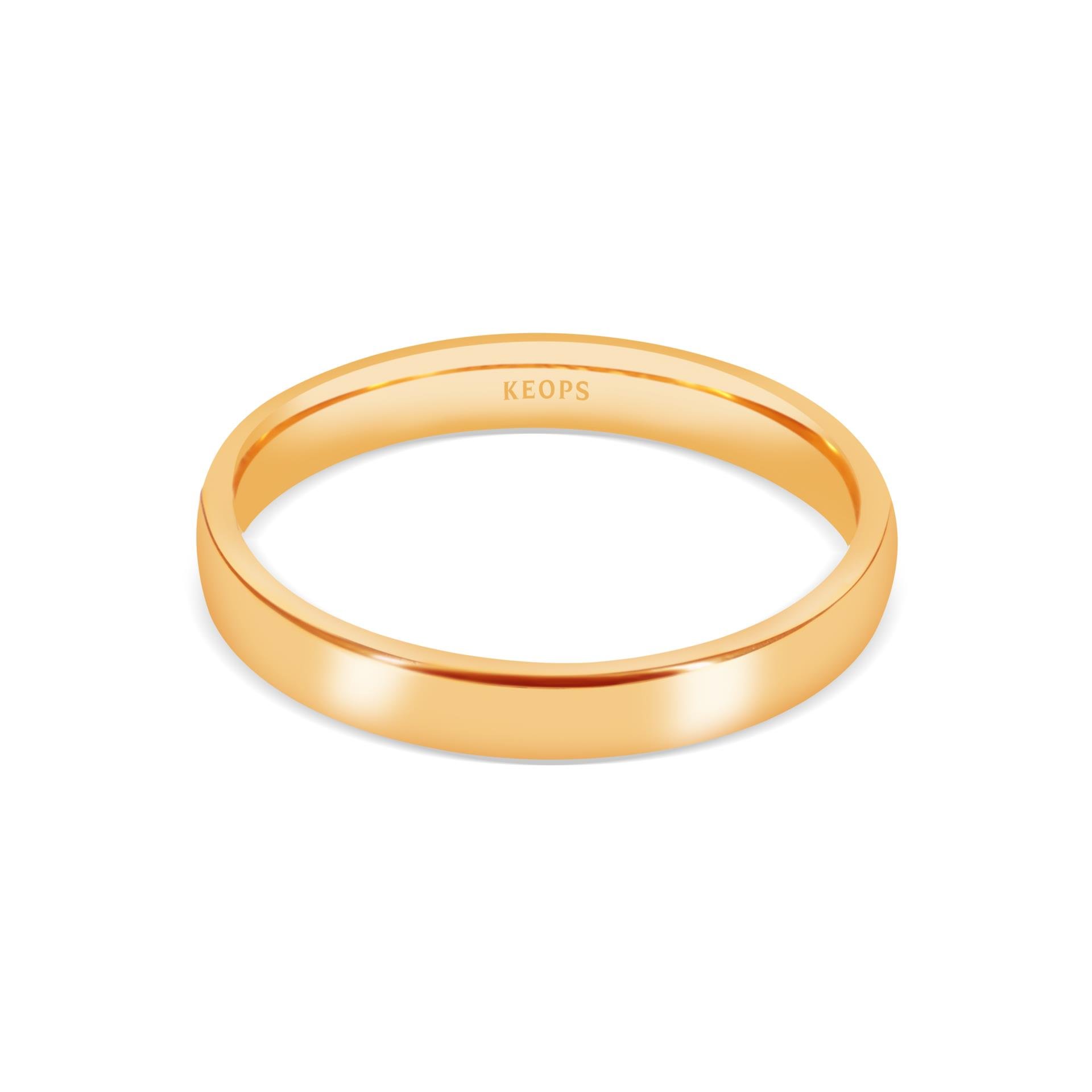 Daisy Vintage Altın Alyans Erkek Modeli