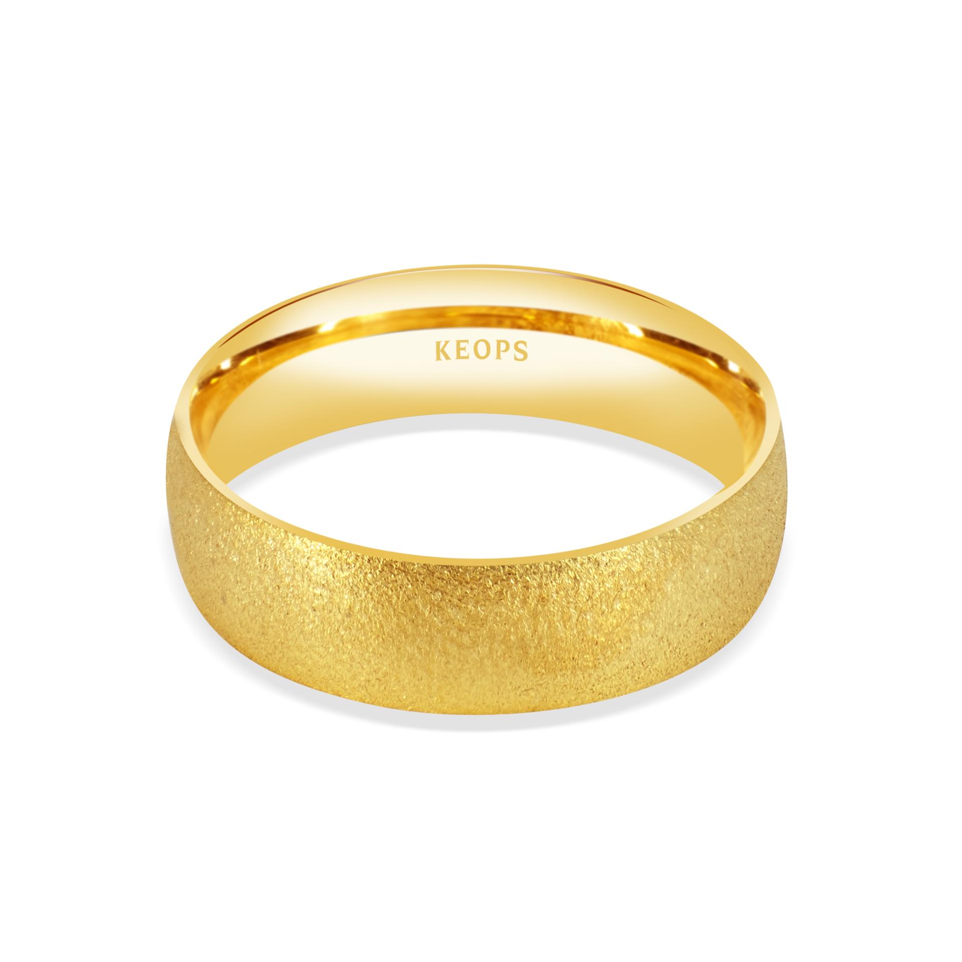 Kadın Buz Mat Klasik Bombeli Model Alyans