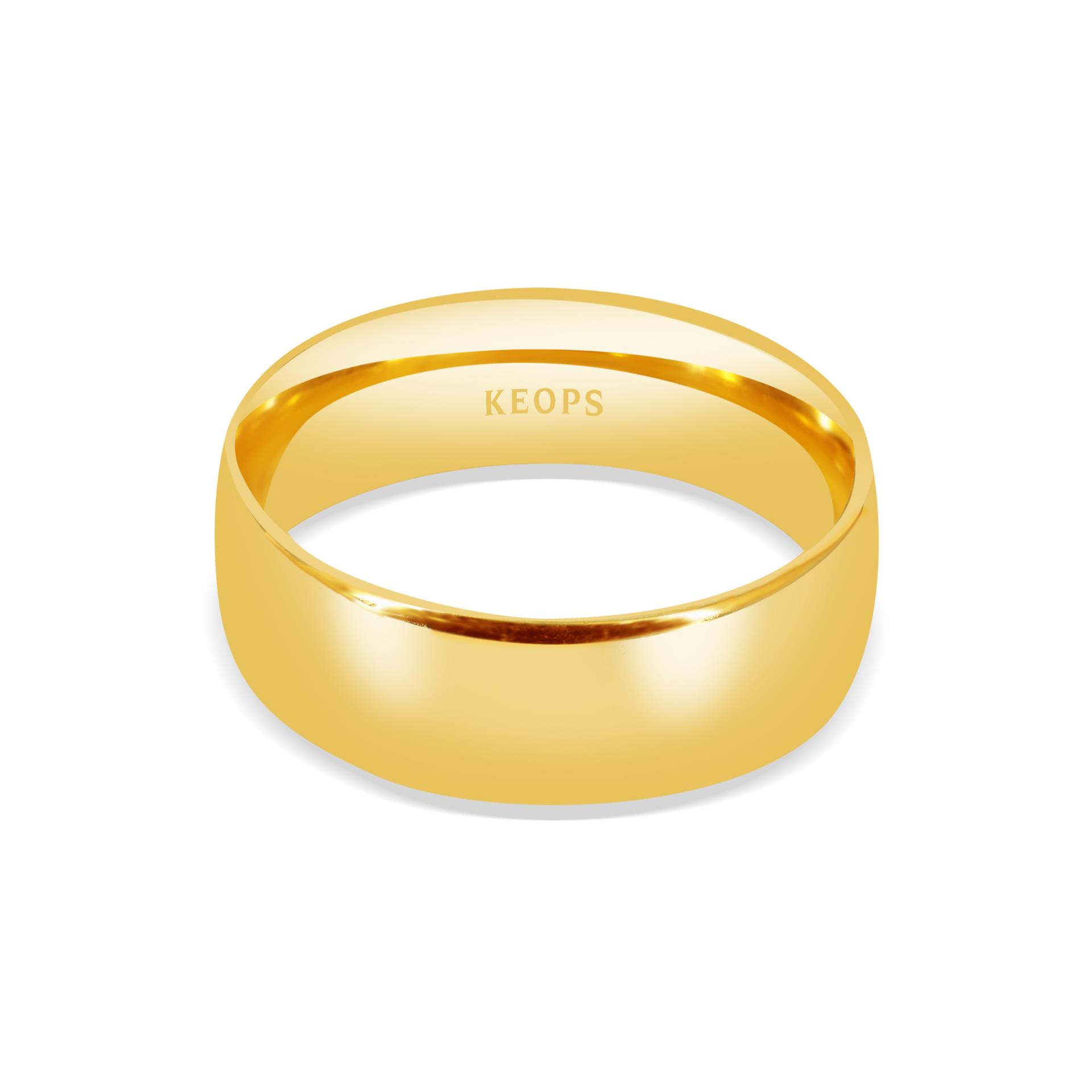 Klasik 7mm. Bombe2'li Erkek Alyans