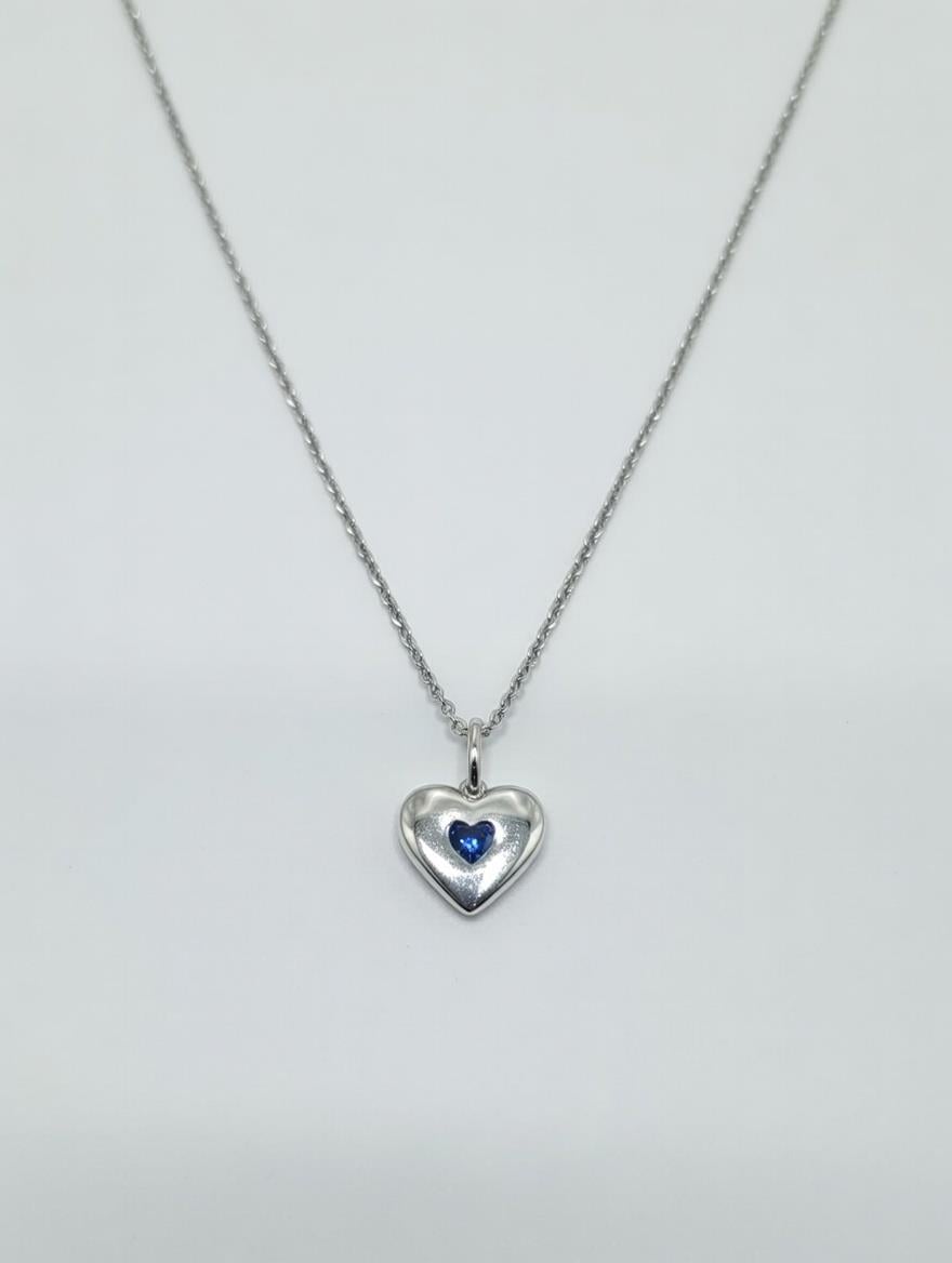 Safir Taşlı Eylül Ayı Doğum Kolyesi - 900909