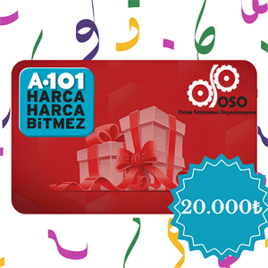 Hediye KartıA101A101 Market 20.000 TL Hediye Kartı │ OSO Ortak Satın Alma OrganizasyonuA101 Market 20.000 TL Hediye Kartı