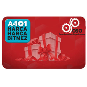 Oso GiftA101A101 Market Kurumsal Hediye KartıA101 Market Hediye Kartı Sanal