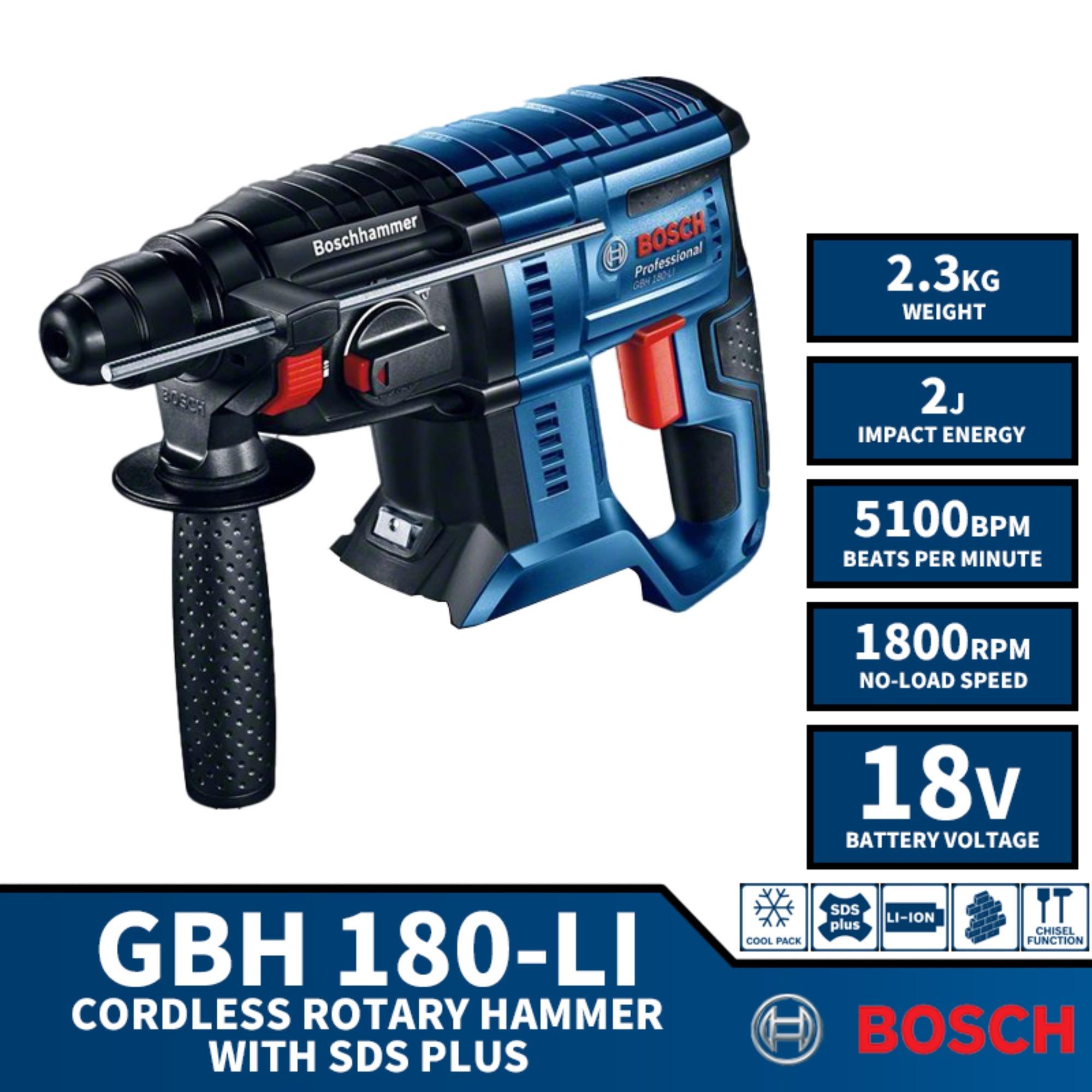 BOSCH AKÜLÜ KIRICI DELİCİ GBH 180-LI 0611911121