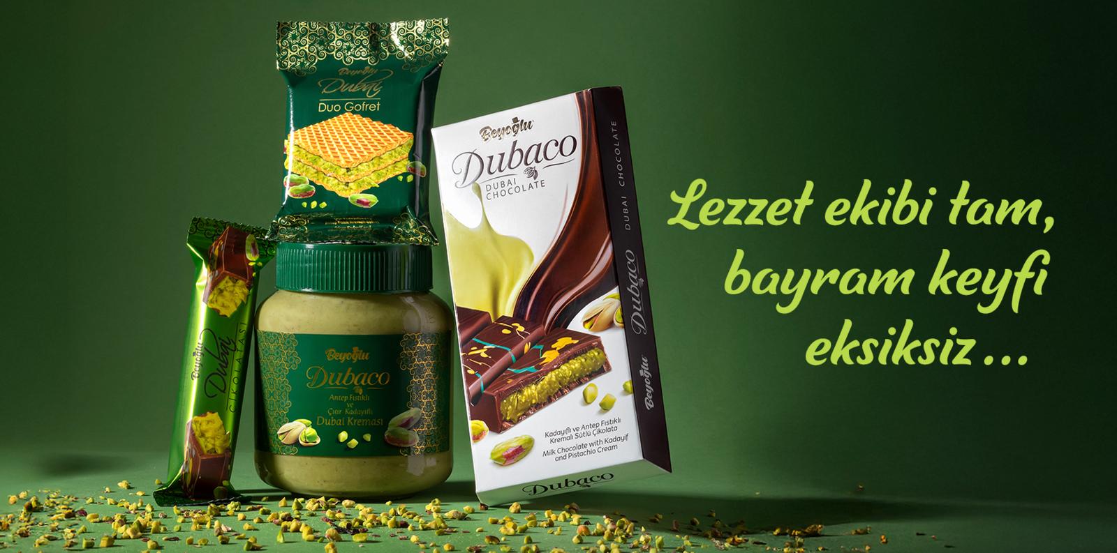 Dubaco Çıtır Kadayıflı Ve Antep FıstıklıDubai Çikolatası