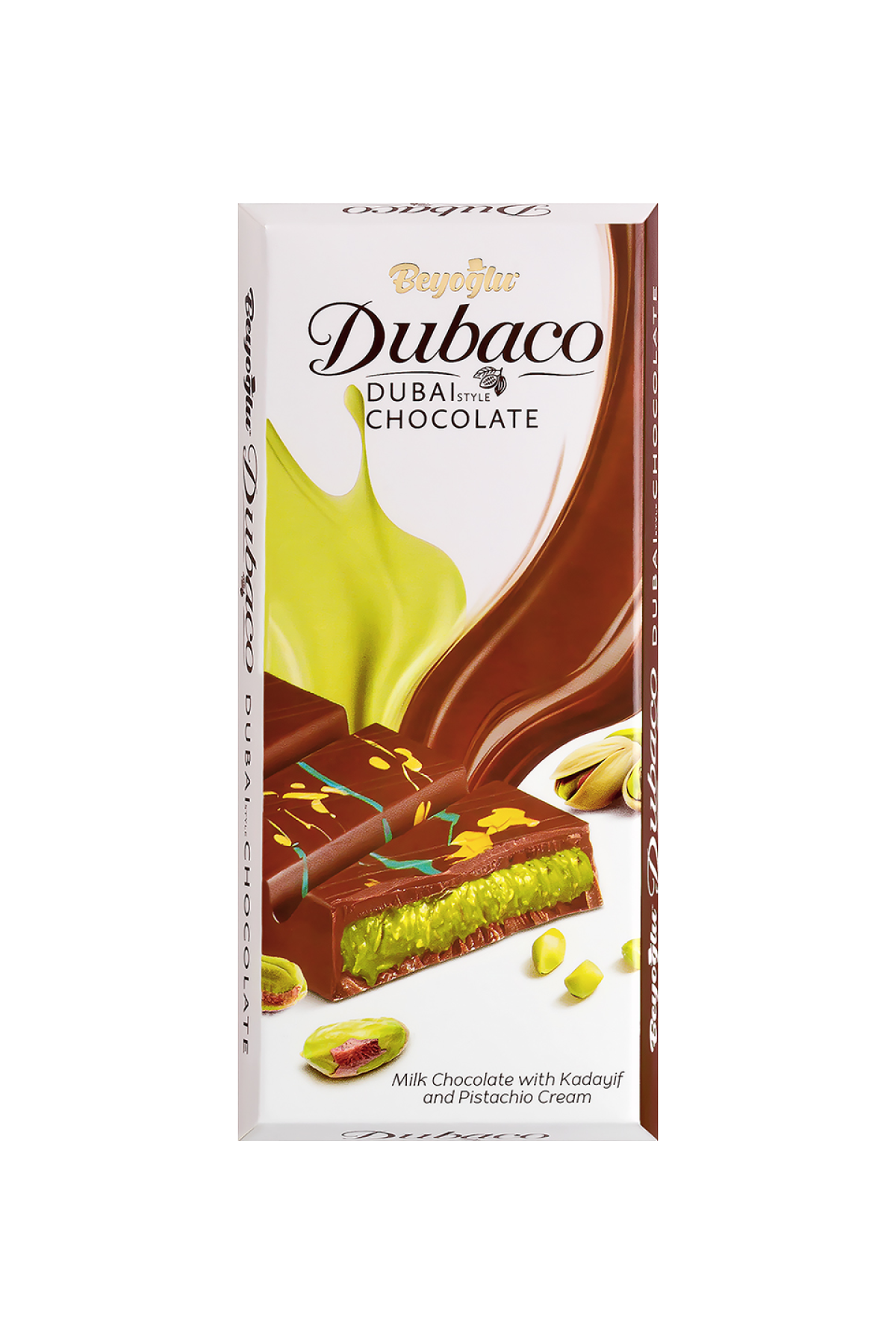 Beyoğlu Dubaco Crispy Kadayif and Pistachio Chocolate 95 Gr.