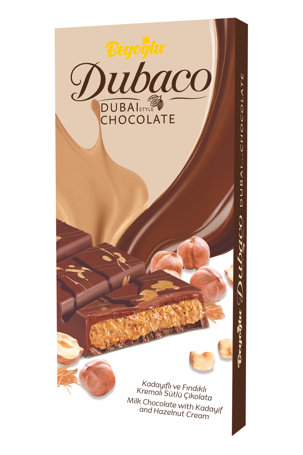 Dubaco Çıtır Kadayıflı Fındıklı Dubai Çikolatası 200 Gr.
