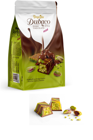 Beyoğlu Dubaco Mini Çıtır Kadayıflı Dubai Çikolatası 200 Gr.