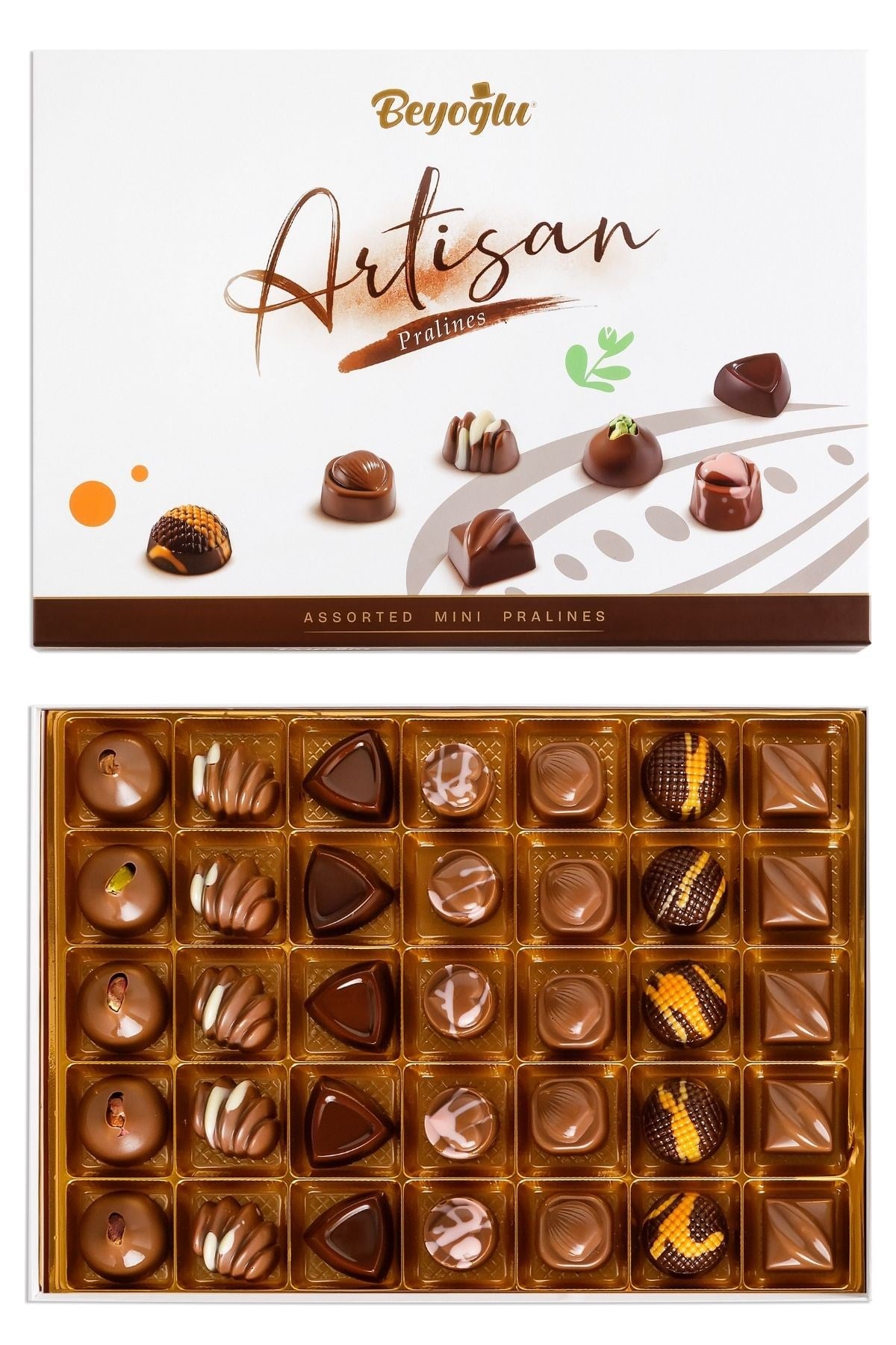 Beyoğlu Artizan Assorted Mini Pralin 350 Gr. Hediyelik Kutu Çikolata