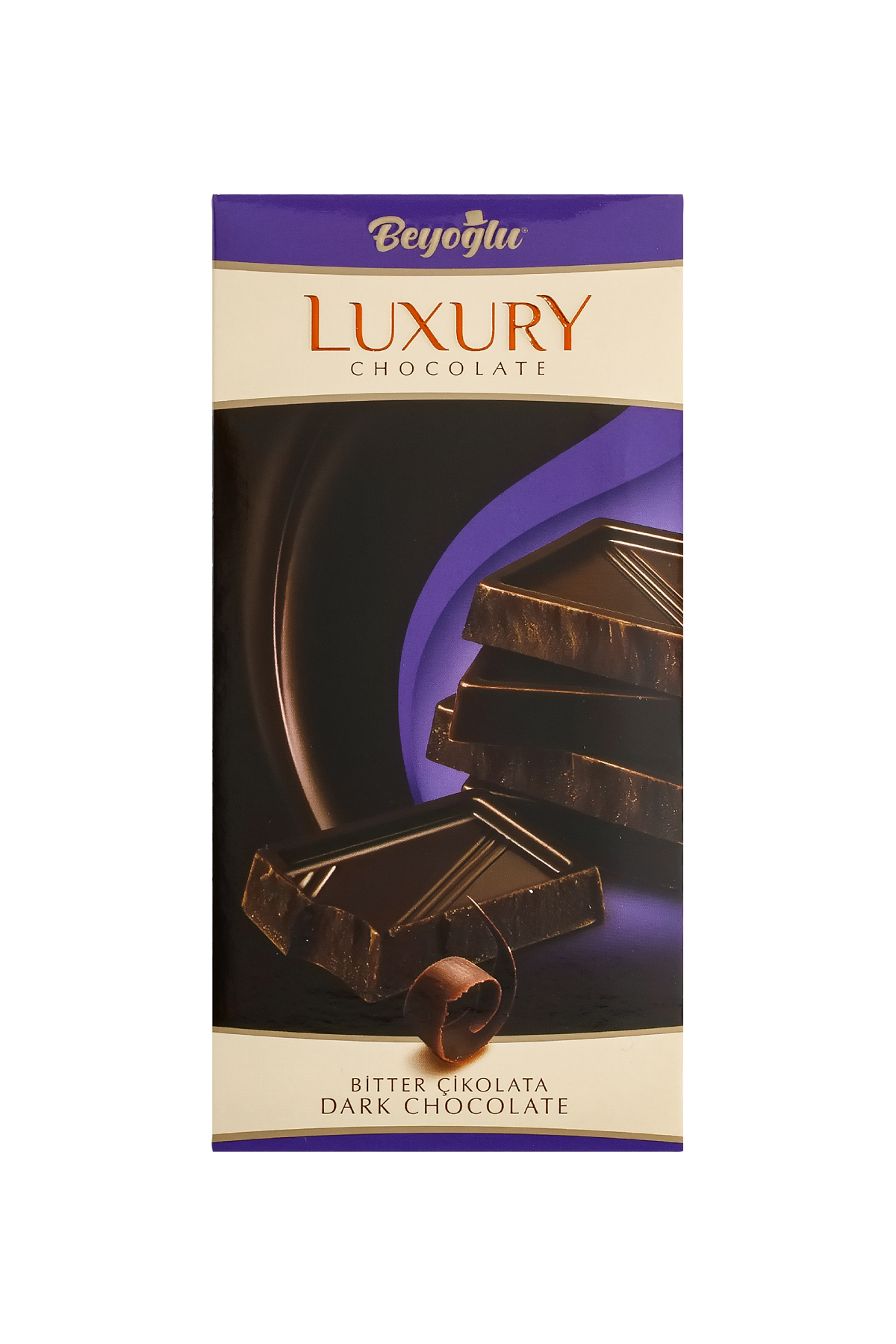 Beyoğlu Çikolata Luxury Bitter Çikolatalı Tablet Çikolata 65 Gr.