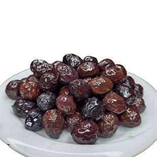 Siyah ZeytinGemlik Yuvarlama Yağlı SELE Zeytini 1 kg L Boy - Az Tuzlu