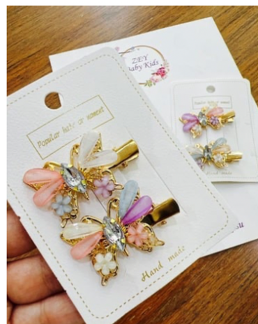 KLİPSLİ KELEBEK TOKA 