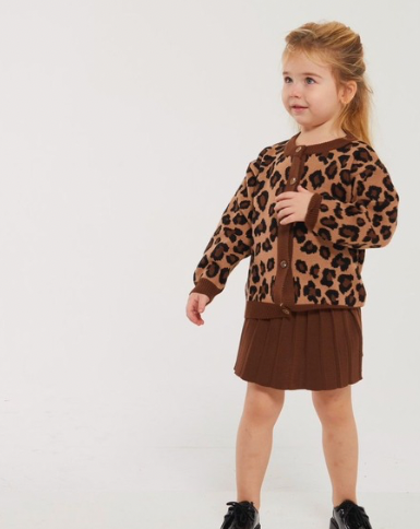 LEOPAR HIRKA ETEKLİ TRİKO TAKIM