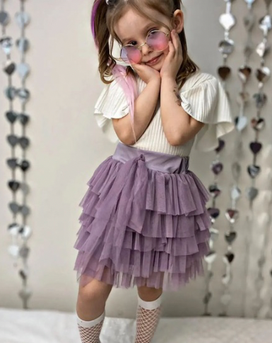 LİLA TÜTÜ ETEKLİ TAKIM