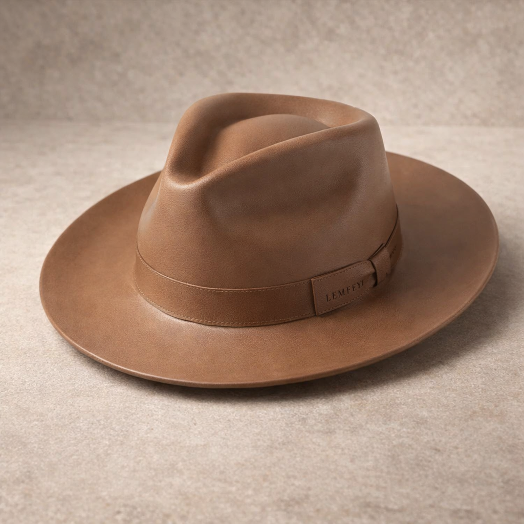  Fedora 01 Latte Latte Leather