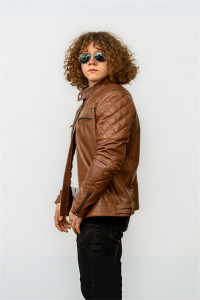 Bonaire Erkek Kuzu Deri Ceketi