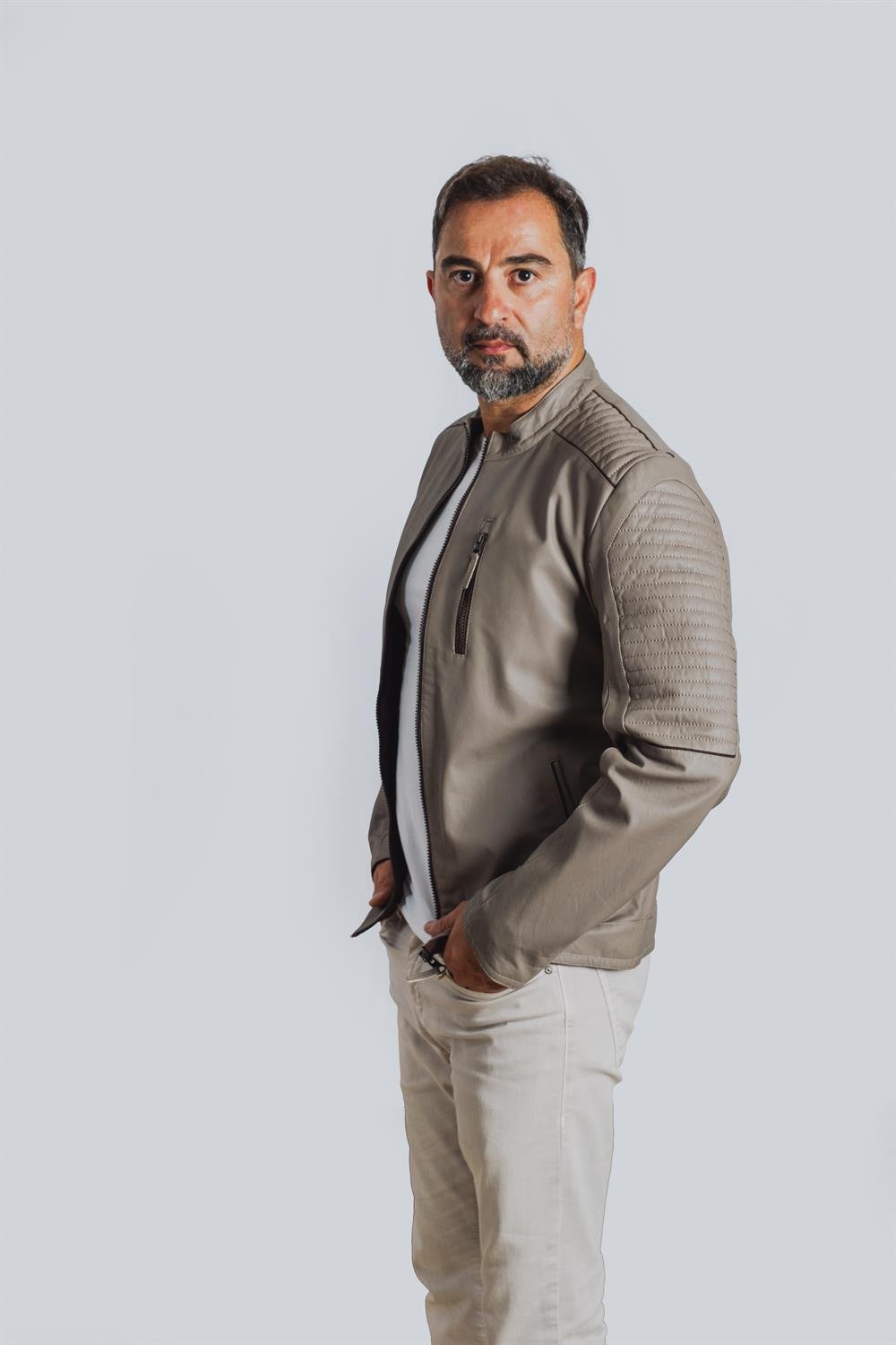 Beymond Erkek Çift Taraflı Deri Ceket