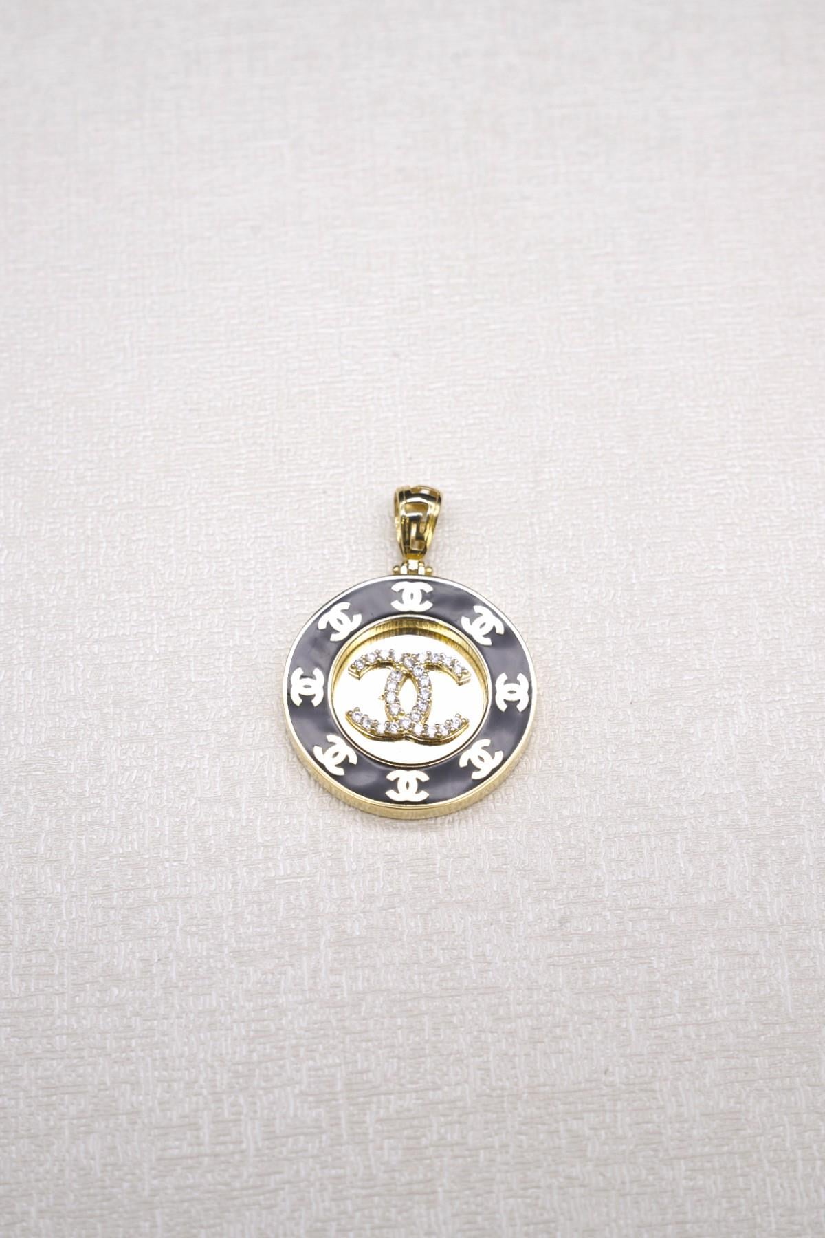 Chanell Kolye Ucu 14 Ayar