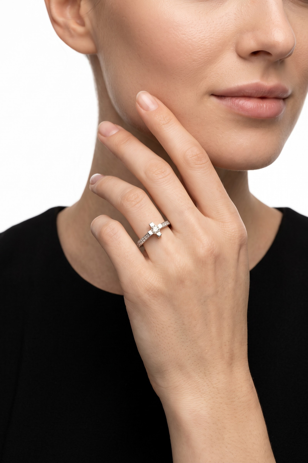 Diamond Solitaire Ring 14 Carat