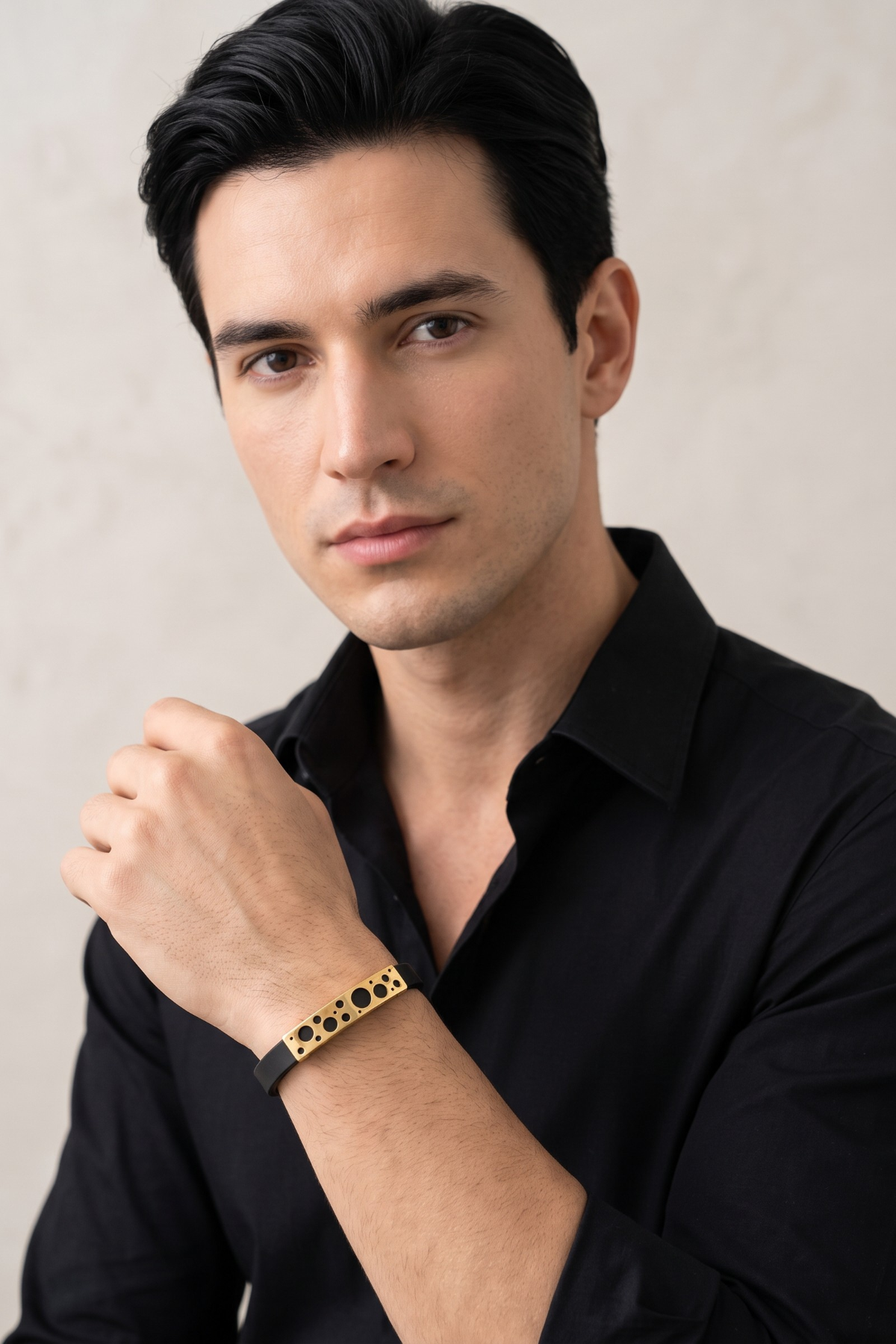 Rubber Bracelet 14 Carat