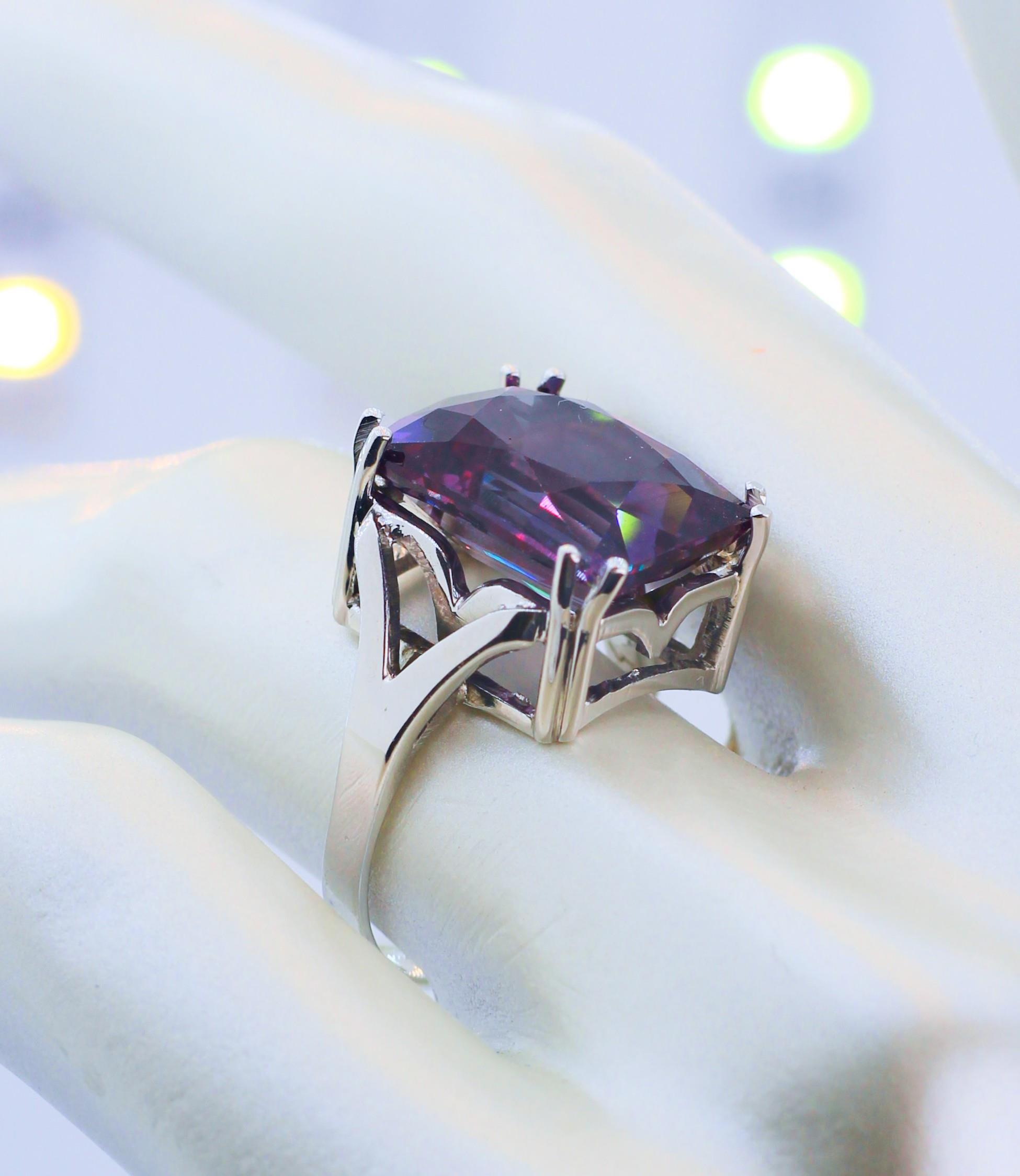 Amethystring 14 Karat