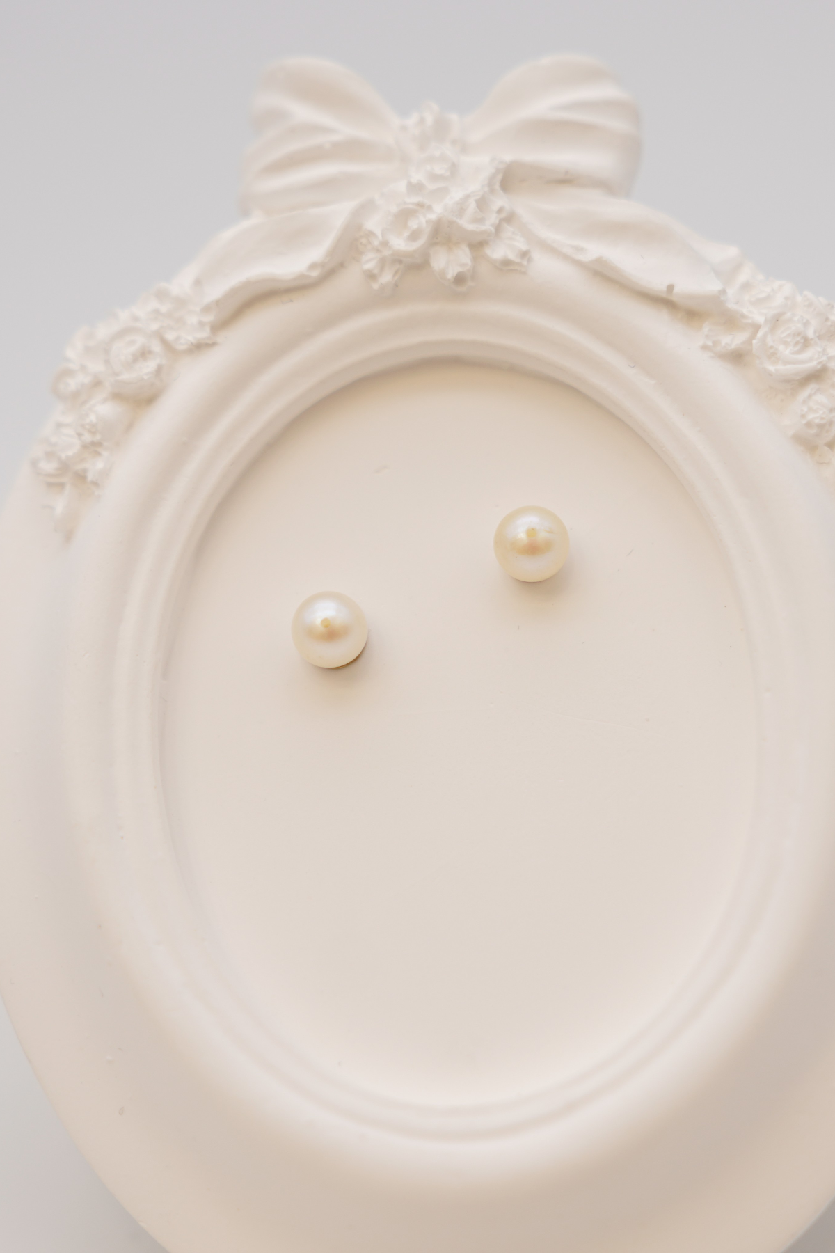 14 Ayar Sarı Altın Minimal İnci Kadın Küpe