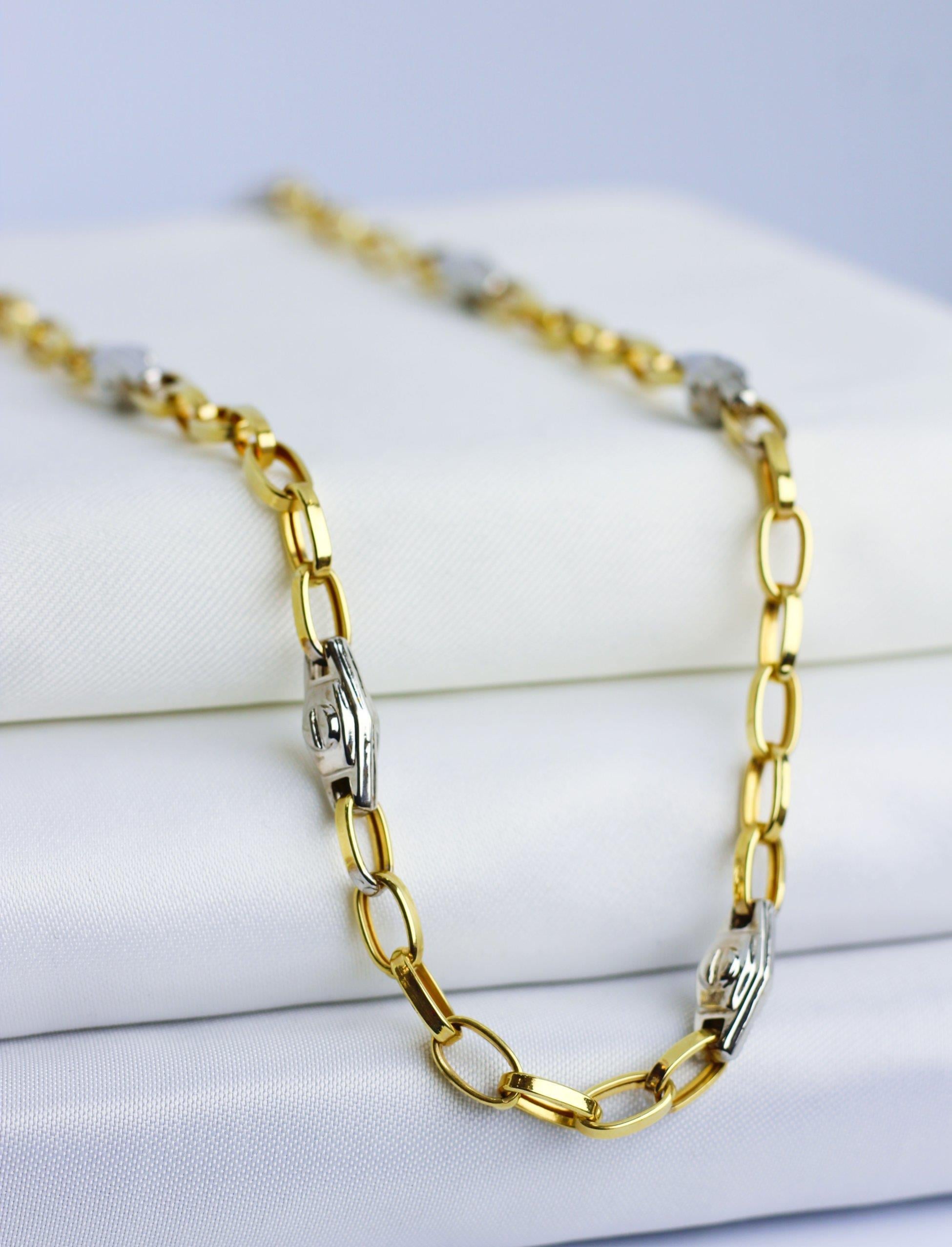  Cartier Italian Fantasy Necklace 14 Carat