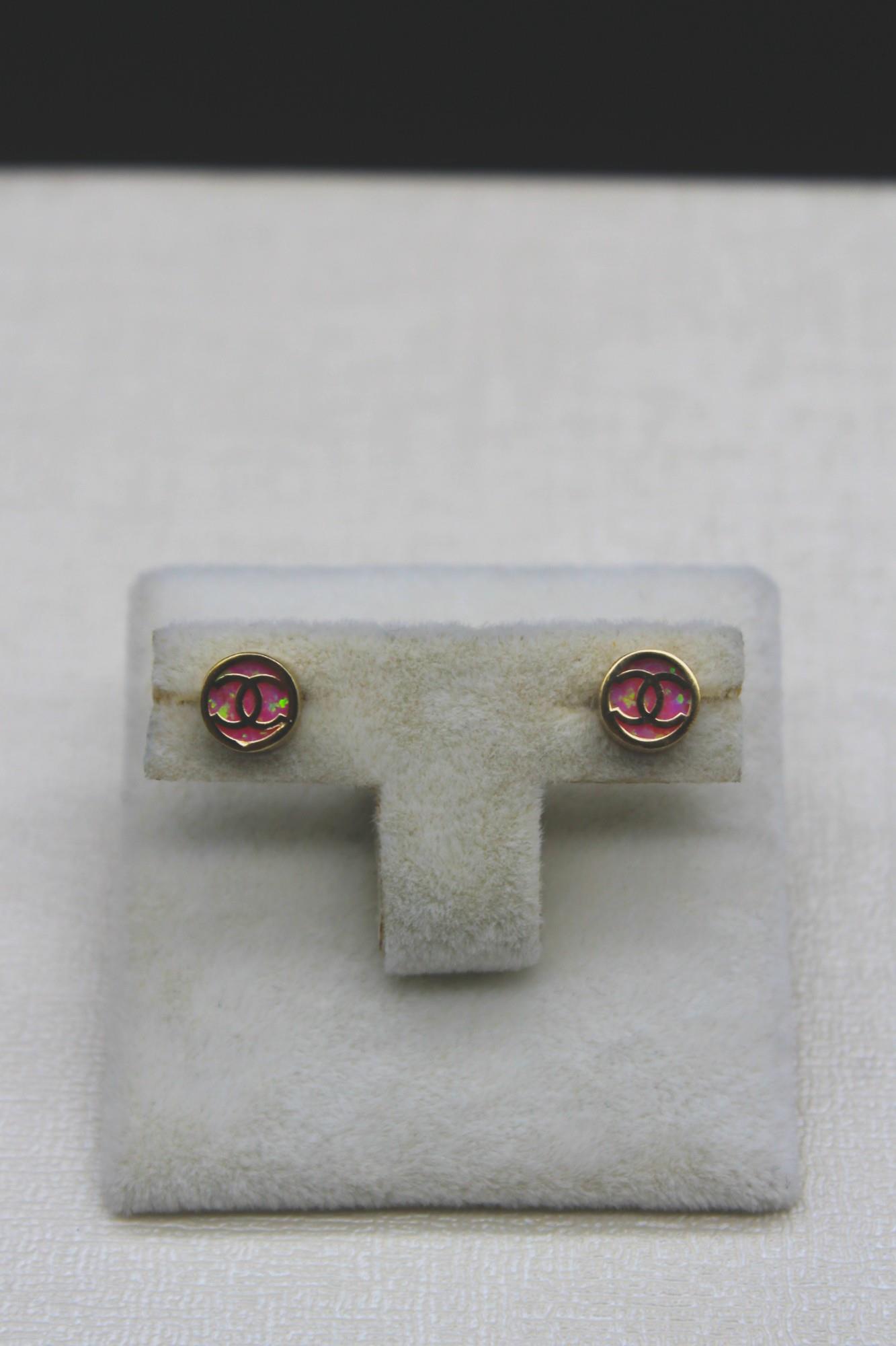 Chanell Küpe 14 Ayar