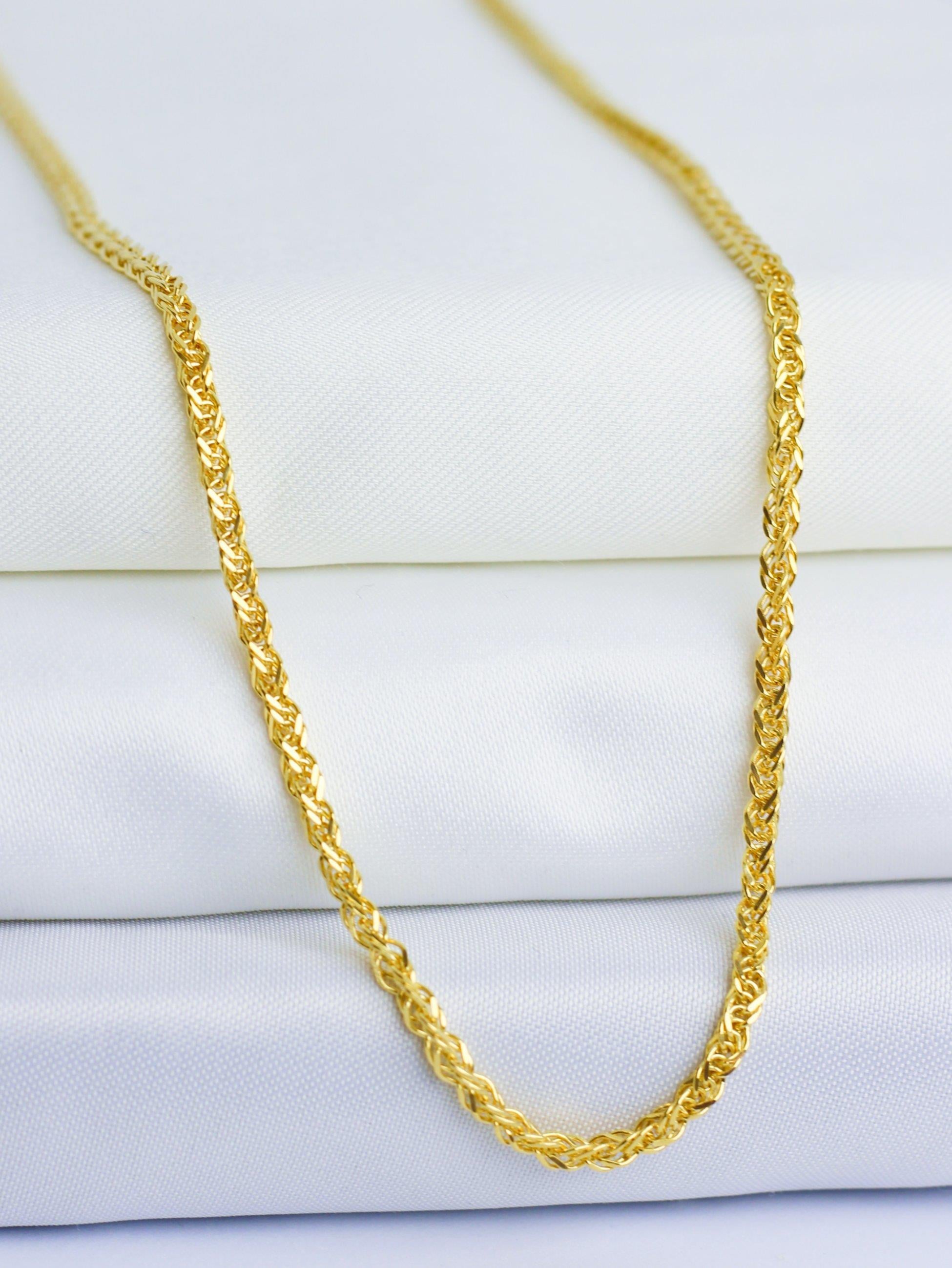 Disco-Twist-Kette 14 Karat