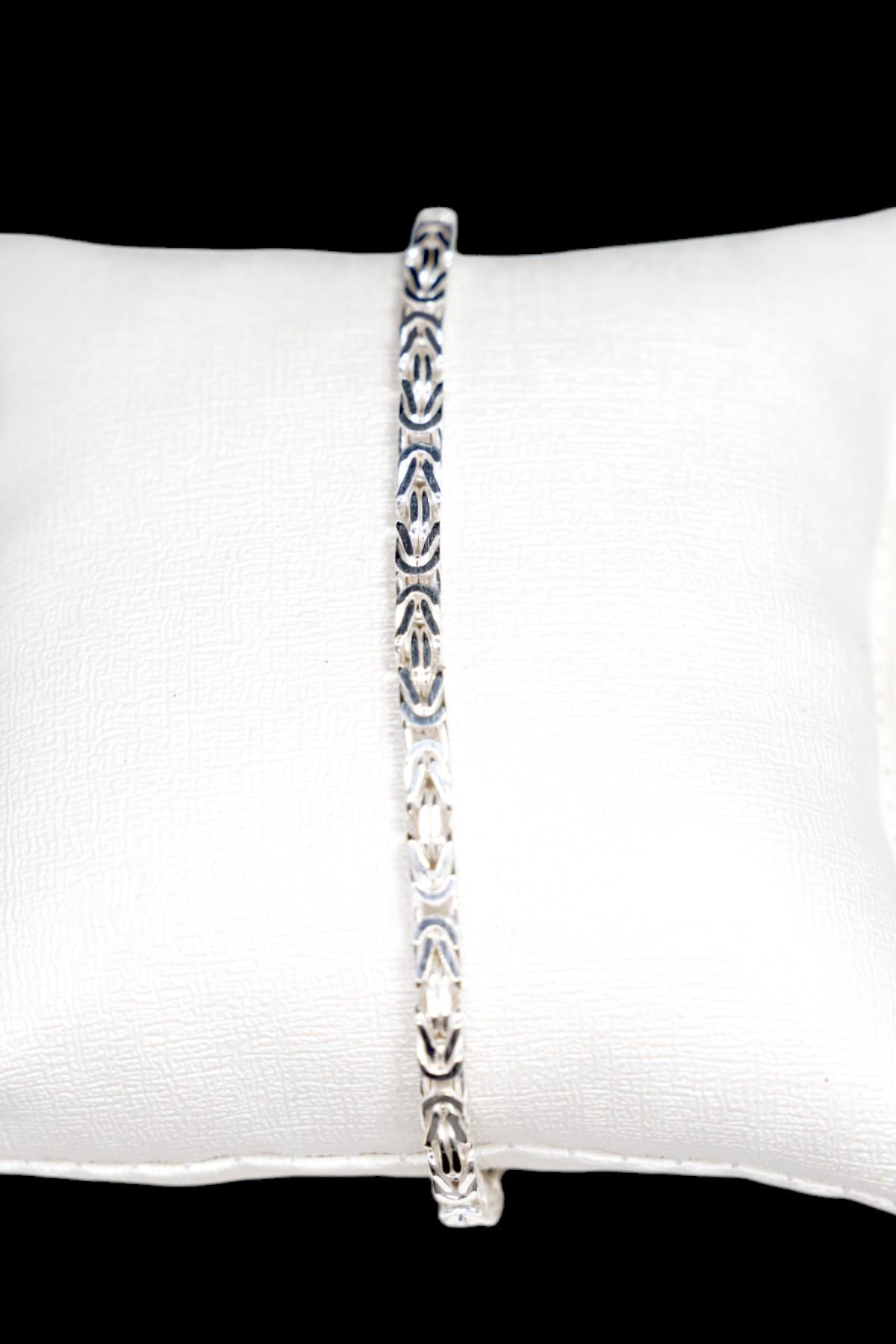 Gümüş Kral Bileklik 925gr