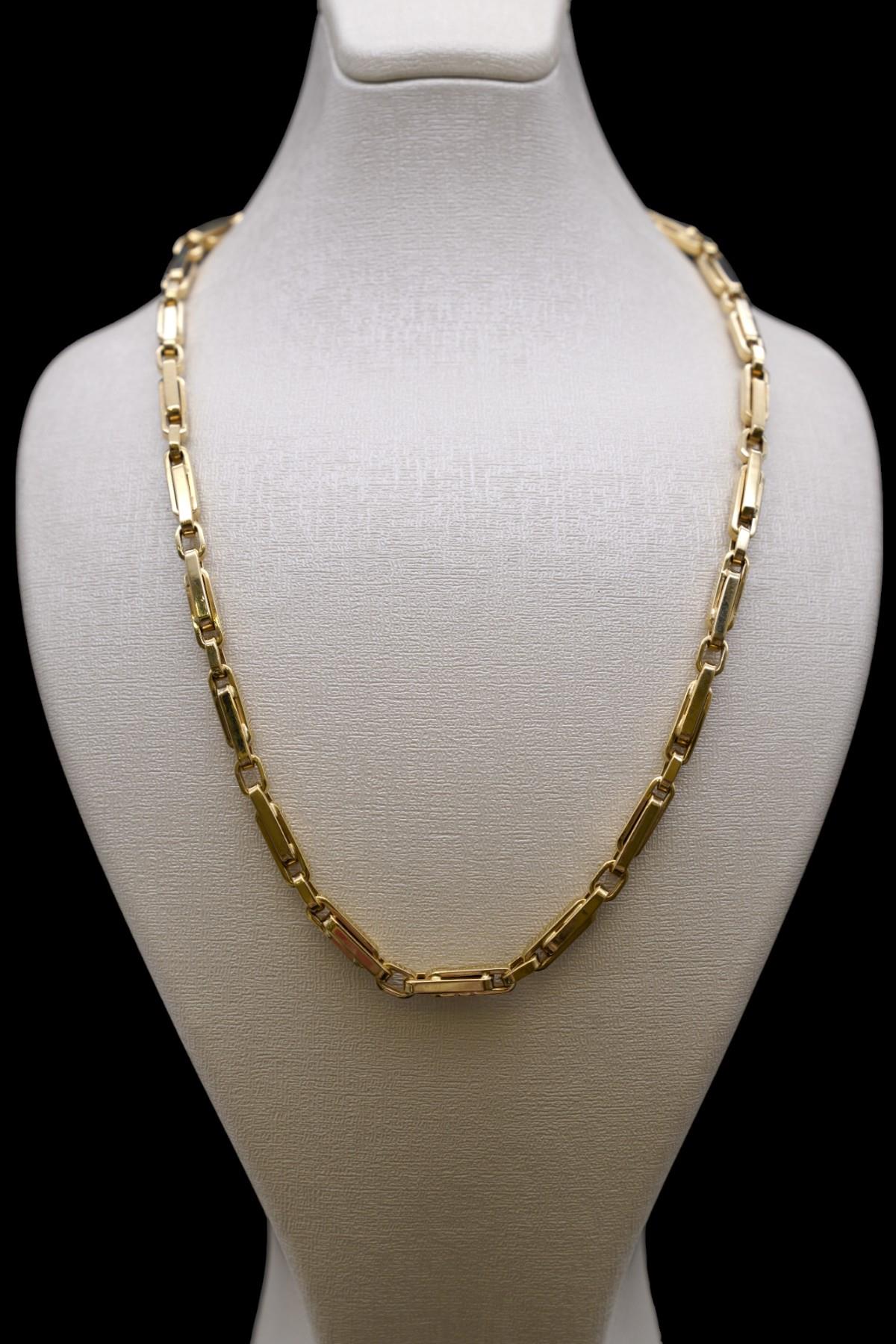 İtalyan Erkek Zincir 14 Ayar