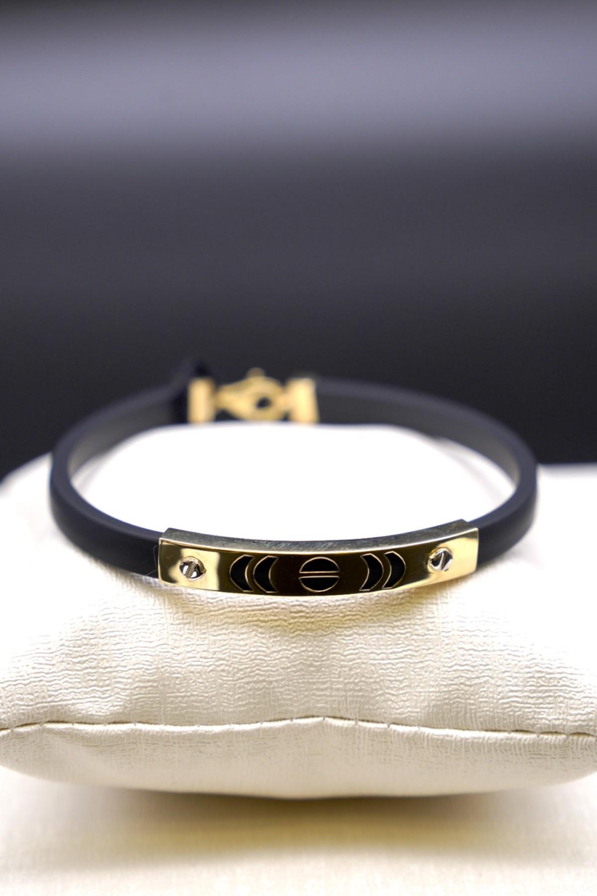 Kauçuk Bileklik 14 Ayar